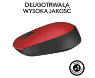 Mysz Logitech M171 wireless czerwona - 285735 - zdjęcie 10